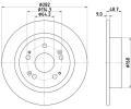 HELLA PAGID Brzdov kotou - 282 mm ‐ HPG 8DD 355 116-521