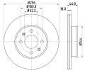 Brzdov kotou HELLA PAGID ‐ HPG 8DD 355 116-561