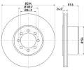 Brzdov kotou HELLA PAGID ‐ HPG 8DD 355 117-481