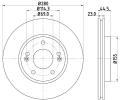 HELLA PAGID Brzdov kotou PRO - 280 mm ‐ HPG 8DD 355 118-371