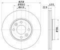 Brzdov kotou HELLA PAGID ‐ HPG 8DD 355 118-491