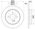 Brzdový kotouč HELLA PAGID ‐ HPG 8DD 355 118-501 Brzdový kotouč HELLA PAGID ‐ HPG 8DD 355 118-501