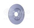 HELLA PAGID Brzdov kotou PRO - 262 mm HPG 8DD 355 118-501, 8DD 355 118-501