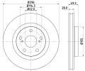 Brzdov kotou HELLA PAGID ‐ HPG 8DD 355 118-561