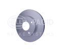 HELLA PAGID Brzdov kotou PRO - 257 mm HPG 8DD 355 118-571, 8DD 355 118-571