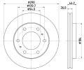 Brzdov� kotou�&nbsp;HELLA PAGID&nbsp;&dash;&nbsp;HPG 8DD 355 118-631