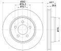 HELLA PAGID Brzdov kotou PRO - 302 mm ‐ HPG 8DD 355 119-241