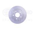 HELLA PAGID Brzdov kotou PRO - 278 mm HPG 8DD 355 119-391, 8DD 355 119-391