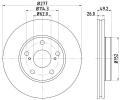 Brzdov kotou HELLA PAGID ‐ HPG 8DD 355 119-661