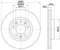 HELLA PAGID Brzdov kotou PRO ‐ HPG 8DD 355 120-411