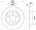 Brzdov kotou HELLA PAGID ‐ HPG 8DD 355 120-461