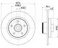 Brzdový kotouč HELLA PAGID ‐ HPG 8DD 355 120-571 Brzdový kotouč HELLA PAGID ‐ HPG 8DD 355 120-571