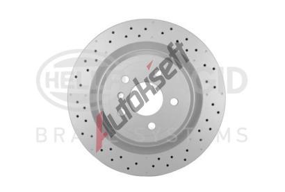 HELLA PAGID Brzdov� kotou� PRO High Carbon - 330 mm HPG 8DD 355 122-551, 8DD 355 122-551