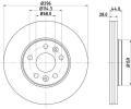 HELLA PAGID Brzdov kotou PRO - 296 mm ‐ HPG 8DD 355 122-601