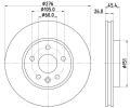 HELLA PAGID Brzdov kotou PRO - 276 mm ‐ HPG 8DD 355 122-841