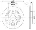 Brzdov kotou HELLA PAGID ‐ HPG 8DD 355 122-991