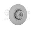 HELLA PAGID Brzdov kotou PRO - 280 mm HPG 8DD 355 123-251, 8DD 355 123-251