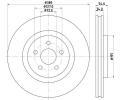 Brzdov kotou HELLA PAGID ‐ HPG 8DD 355 125-131