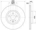 Brzdový kotouč HELLA PAGID ‐ HPG 8DD 355 125-151 Brzdový kotouč HELLA PAGID ‐ HPG 8DD 355 125-151