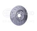 HELLA PAGID Brzdový kotouč PRO High Carbon - 344 mm HPG 8DD 355 126-381, 8DD 355 126-381