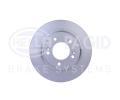 HELLA PAGID Brzdov kotou PRO - 284 mm HPG 8DD 355 126-651, 8DD 355 126-651
