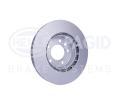 HELLA PAGID Brzdov kotou PRO High Carbon - 330 mm HPG 8DD 355 128-041, 8DD 355 128-041