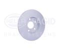 HELLA PAGID Brzdov kotou PRO High Carbon - 276 mm HPG 8DD 355 128-261, 8DD 355 128-261