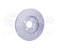 HELLA PAGID Brzdov kotou PRO High Carbon - 280 mm HPG 8DD 355 128-681, 8DD 355 128-681