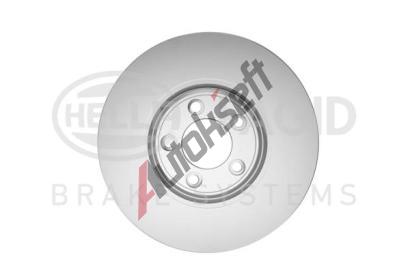 HELLA PAGID Brzdov kotou PRO High Carbon - 320 mm HPG 8DD 355 128-691, 8DD 355 128-691