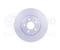 HELLA PAGID Brzdov kotou PRO High Carbon - 314 mm HPG 8DD 355 128-711, 8DD 355 128-711