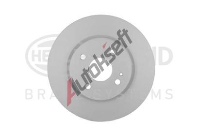 HELLA PAGID Brzdov kotou PRO High Carbon - 258 mm HPG 8DD 355 128-851, 8DD 355 128-851