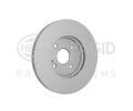 HELLA PAGID Brzdov kotou PRO High Carbon - 258 mm HPG 8DD 355 128-851, 8DD 355 128-851