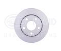 HELLA PAGID Brzdov kotou PRO High Carbon - 256 mm HPG 8DD 355 128-901, 8DD 355 128-901
