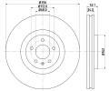 HELLA PAGID Brzdov kotou PRO High Carbon - 356 mm HPG 8DD 355 129-371, 8DD 355 129-371