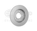 HELLA PAGID Brzdov kotou PRO High Carbon - 262 mm HPG 8DD 355 129-451, 8DD 355 129-451