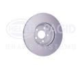 HELLA PAGID Brzdov kotou PRO High Carbon - 322 mm HPG 8DD 355 129-521, 8DD 355 129-521