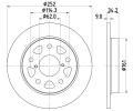 Brzdov kotou HELLA PAGID ‐ HPG 8DD 355 132-191
