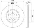 Brzdov kotou HELLA PAGID ‐ HPG 8DD 355 132-211