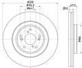 HELLA PAGID Brzdov kotou PRO ‐ HPG 8DD 355 132-241