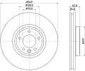 Brzdov kotou HELLA PAGID ‐ HPG 8DD 355 132-551