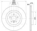 Brzdov kotou HELLA PAGID ‐ HPG 8DD 355 133-211