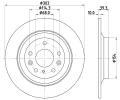 Brzdov� kotou�&nbsp;HELLA PAGID&nbsp;&dash;&nbsp;HPG 8DD 355 133-481