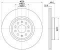 Brzdov kotou HELLA PAGID ‐ HPG 8DD 355 133-731