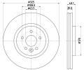 HELLA PAGID Brzdov kotou PRO High Carbon - 325 mm ‐ HPG 8DD 355 133-841