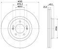 Brzdov kotou HELLA PAGID ‐ HPG 8DD 355 134-391