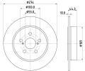 Brzdov kotou HELLA PAGID ‐ HPG 8DD 355 134-411