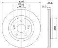 Brzdov kotou HELLA PAGID ‐ HPG 8DD 355 134-741
