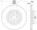 Brzdov kotou HELLA PAGID ‐ HPG 8DD 355 134-751