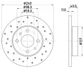 Brzdov kotou HELLA PAGID ‐ HPG 8DD 355 134-891