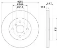 Brzdov kotou HELLA PAGID ‐ HPG 8DD 355 134-981